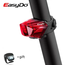 Велосипед EASYDO MTB дорожный светильник USB заряжаемый велосипедный задний светильник светодиодный фонарь Подседельный штырь 3 режима светильник велосипедный задний светильник Аксессуары для велосипеда