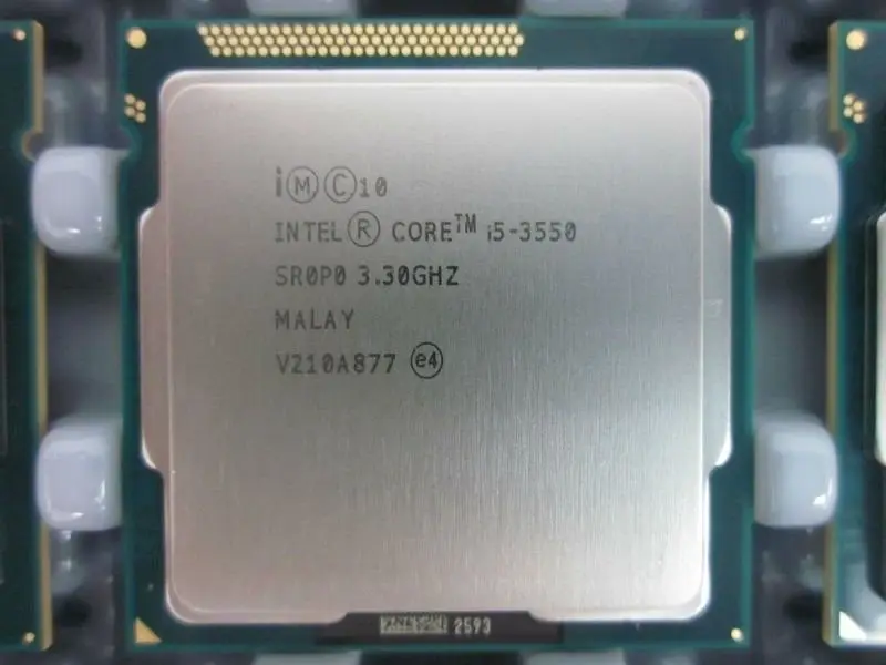 Процессор Intel Core i5 3550 3,3 ГГц 6 Мб 5GTs SR0P0 гнездо H2 LGA1155 i3-3550 Настольный Процессор процессор