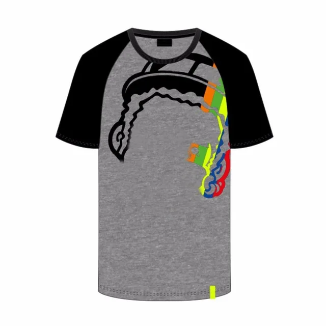 

T-shirt For Moto GP Dirt Bike Motocross Racing Jersey Mens Black Gray T