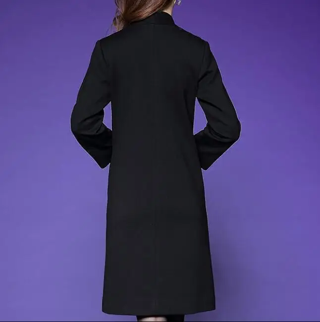 Long Printemps Mince Noir National 5xl Broderie Manteau Mode Tranchée Femmes Nouvelle Moyen M Style vert 2019 Chaude Et nPk8w0O
