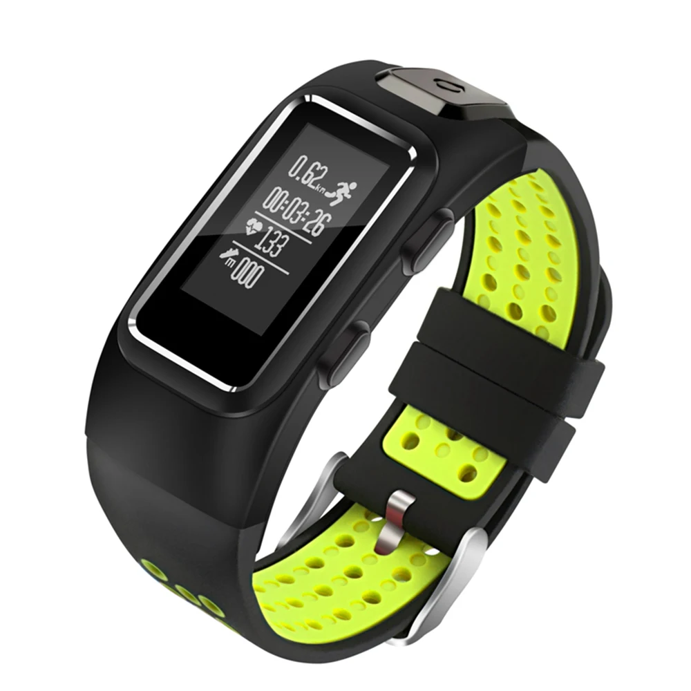 

Smart Band GPS Tracker Fitness IP68 Waterproof Dynamic Heart Rate Thermometer Air Pressure Smart Watch Band Wristband