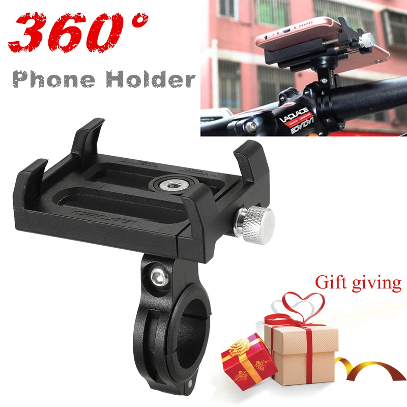 

JGKK Mobile Phone Holders Bicycle Motorcycle Phone Holder 360 Degree Holder For iphone GPS Motorbike Bike Adjustable holder