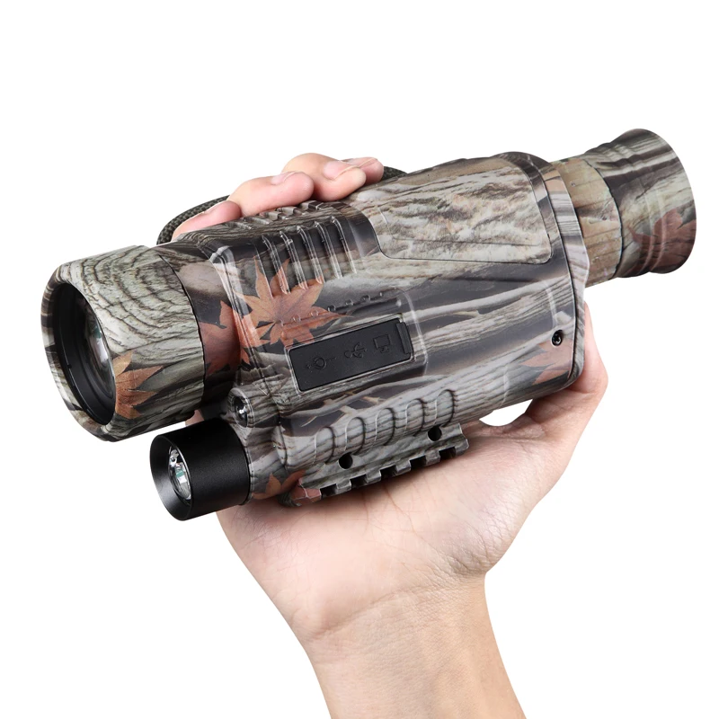 Новый камуфляж 5X40 CCD ИК Цифровая камера ночного видения видеорегистратор full dark