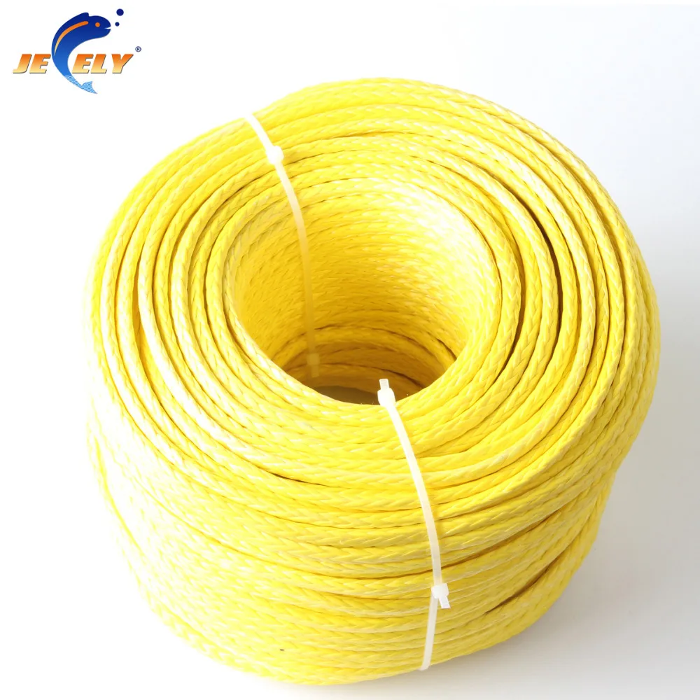 Jeely 10 м 2000 фунтов uhmwpe волоконная оплетка плоская катушка для спиннинга 2 8 мм 16
