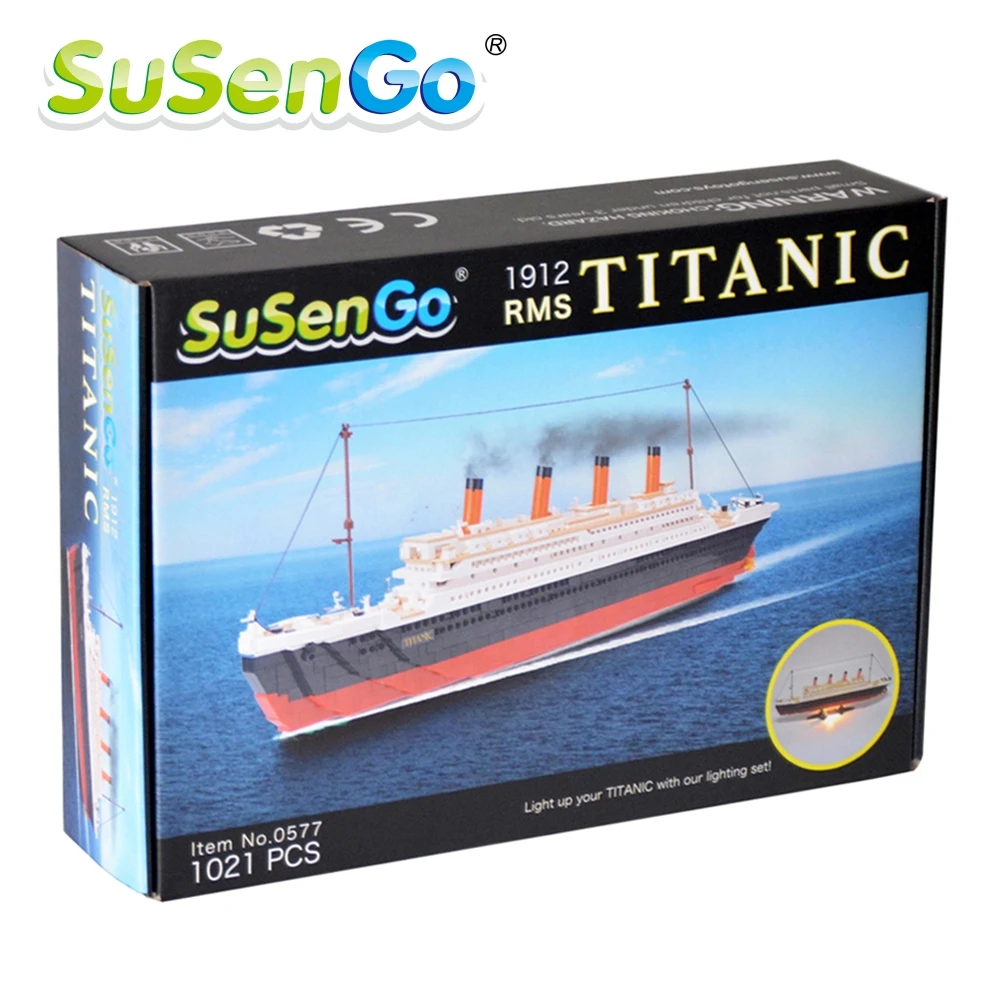 titanic ship toy
