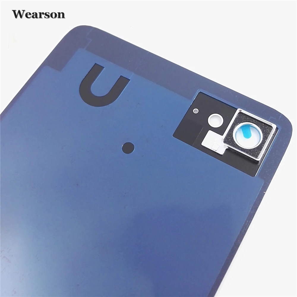 For Lenovo ZUK Z2 Back Cover Camera Glass Frame Z2 PLUS Z2Plus Battery Cover Glass+Glue New Free Shipping With Tracking Number (2)