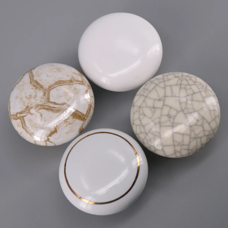 1pcs 38mm Ceramic Knobs Bedroom Furniture Handles And Knobs