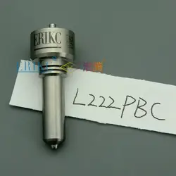 ERIKC L222PBC Delph1 авто двигатель Форсунка для дизельного двигателя L222 PBC, мягкие на ощупь. Железнодорожные детали топливного насоса высокого