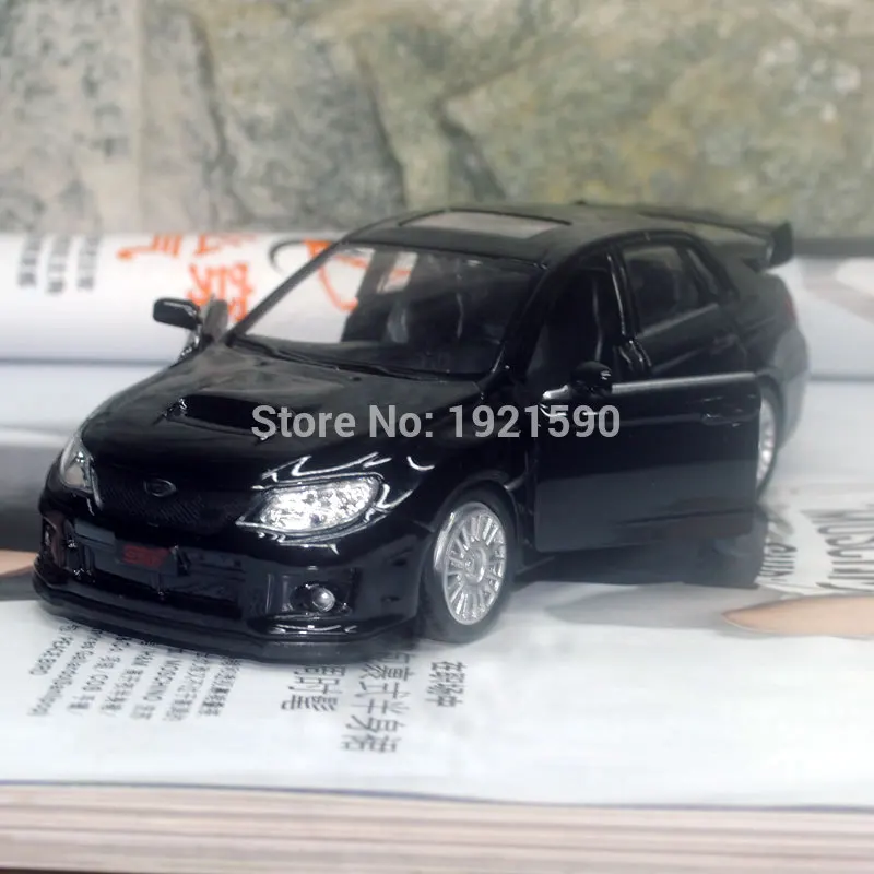 UNI 1/36 масштабные автомобильные игрушки япония Subaru STI литье под давлением металлическая модель автомобиля для подарка/коллекции/детей