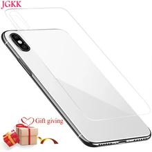 Переднее и заднее закаленное стекло для iPhone X Xs Max XR 5S SE Защитное стекло для экрана для iPhone XS 8 7 6 Plus защитное стекло