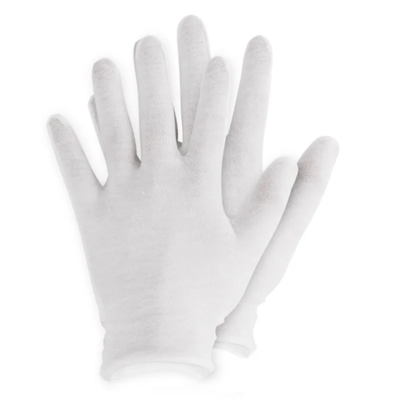 Мужские рабочие перчатки, многоразовые эластичные хлопковые рабочие перчатки для сухой руки, увлажняющие косметические Eczema Hand Spa, монета для проверки ювелирных изделий