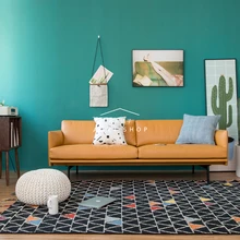 Скандинавский геометрический узор шерстяной ковер для гостиной тканый диван стиль чай ковер ручной работы