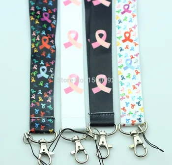 

50Pcs Mixed Popular Ribbon mobile Phone lanyard Key chain Strap Charm Gift Free shipping WG86