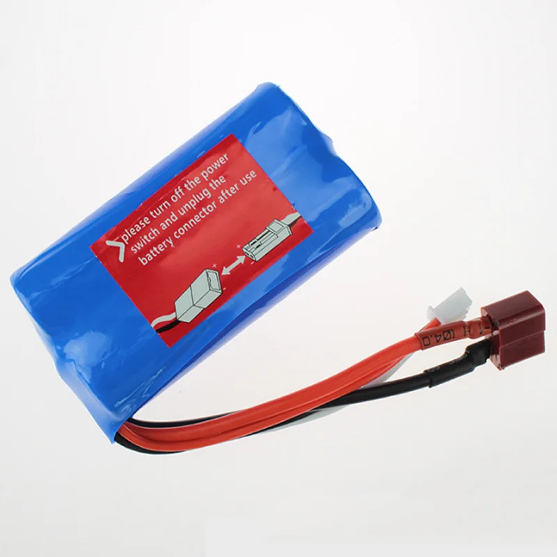 7,4 V 1500Mah литий-полимерный Батарея для Wltoys 12423 12428 12401 12402 12429 Lipo Батарея 2S 7,4 V 1500Mah