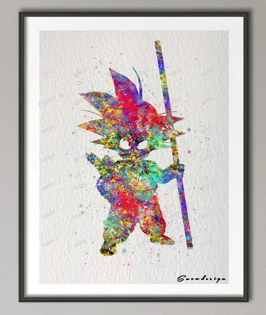 peinture sur toile manga