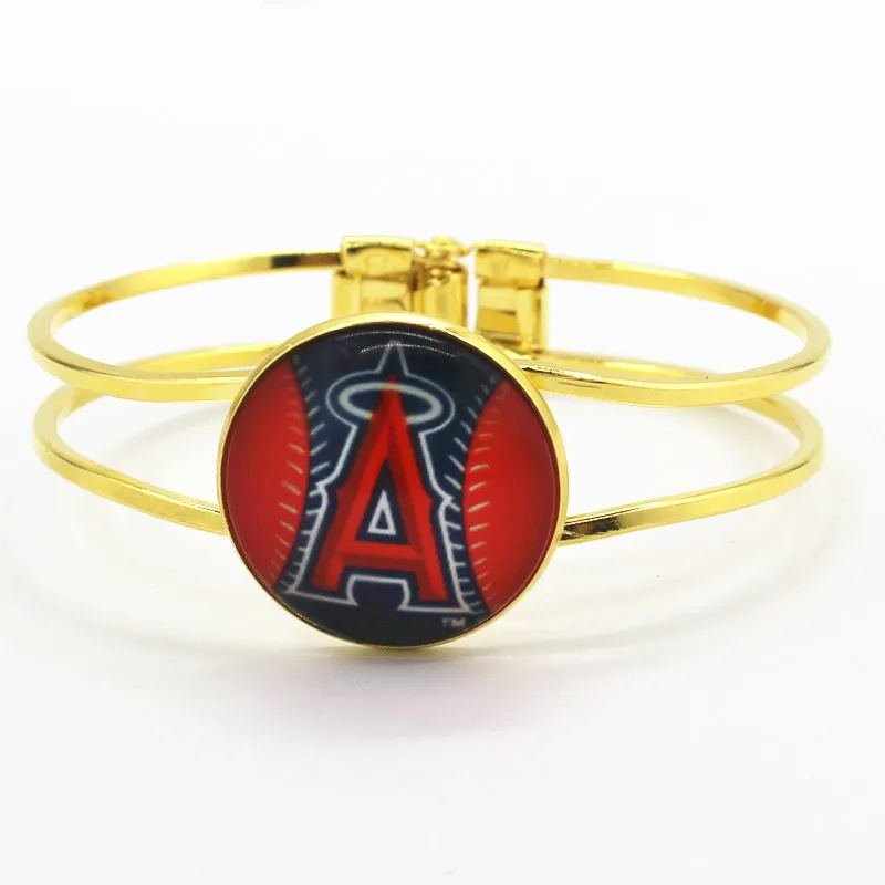 High quality 6pcs Los Angeles Angels baseball sports team charms alloy