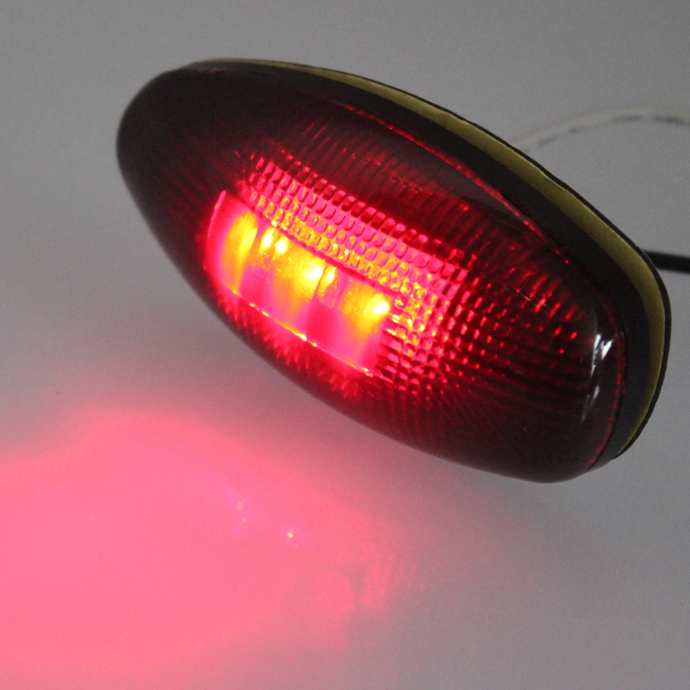 12V Car Side Marker Light 1 Pcs LED Car Lamp Amber Red Marker Trailer Lights For Trucks Marker