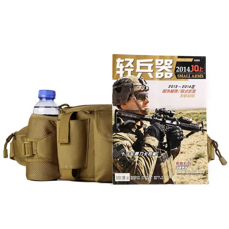 2016 Outdoor Molle Military Tactical Waist Pack Bag Waterproof Waist Bag Fanny Pack Climbing Bum bag Military Equipment E57