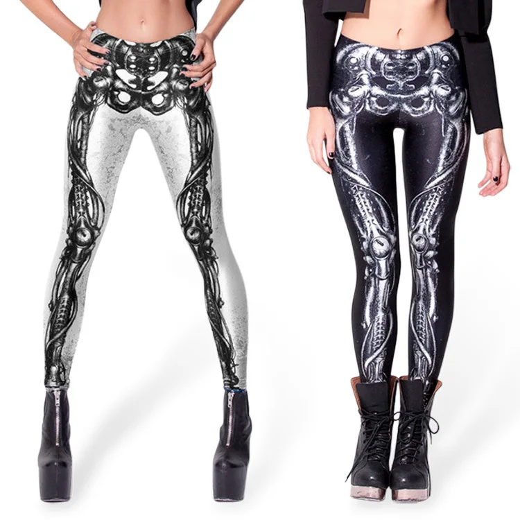 American European Popular Women good stretchy Punk Leggings Free Shippping | Женская одежда