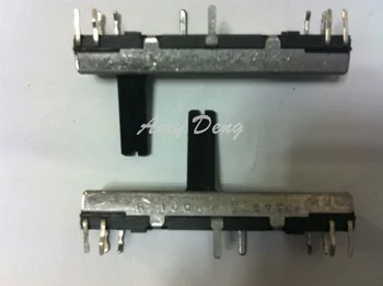

20pcs/lot The instruments with straight sliding potentiometer c 4.5 cm long 15MM 100K single shaft plasc instrument fader