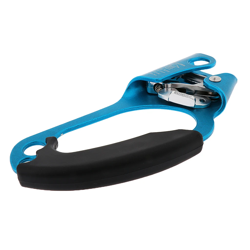 Climbing Ascender Tree Rock Climbing Right/ Left Hand Ascender Arborist Rappelling Gear Fits 8-13mm Rope CE Certification 