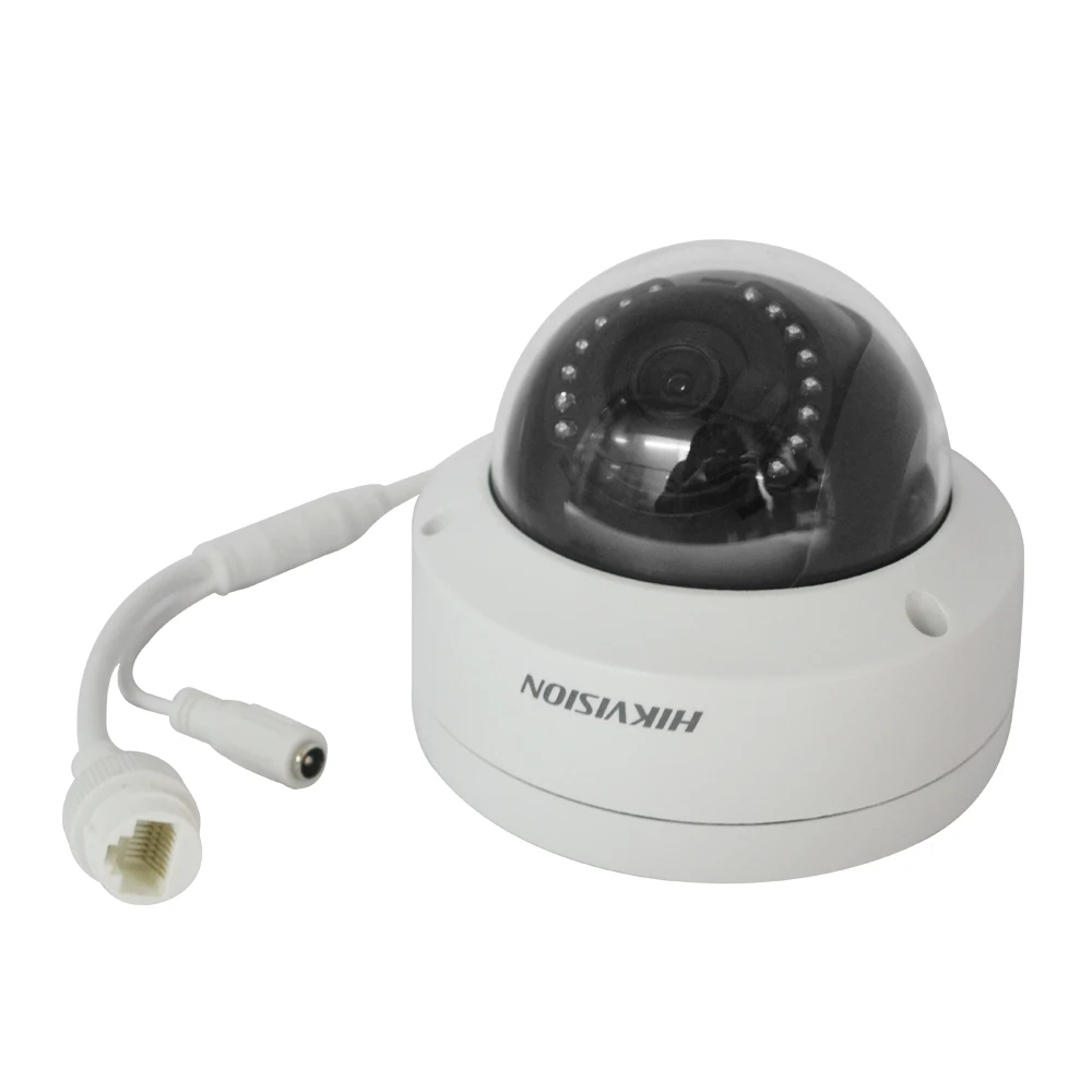 Оригинальная Hikvision 1080P ip-камера безопасности POE DS-2CD1123G0-I 2MP CMOS купольная камера для улицы с DWDR IP 67 без слота для sd-карты