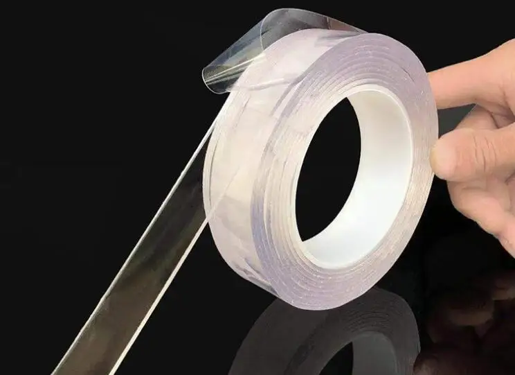 

100Set Multifunctional Double-Sided Adhesive Nano Tape Traceless Washable Removable Tapes Indoor Outdoor Gel Grip Sticker