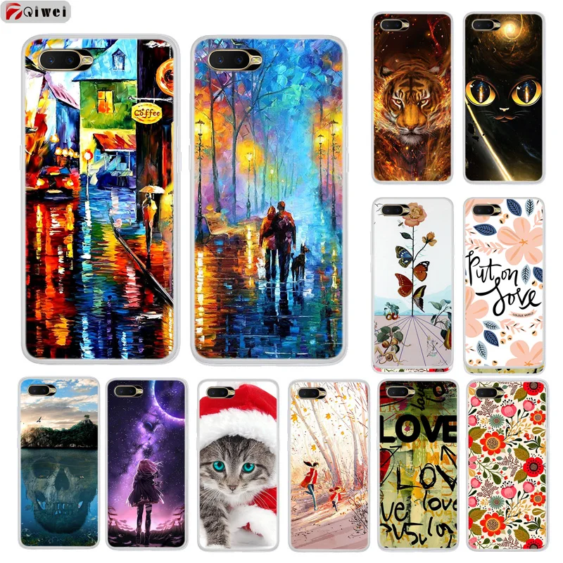 

For Coque OPPO RX17 Neo Case Phone Cover Soft Silicone Painting Back Case For OPPO RX17 Neo CPH1893 RX17Neo Cover RX 17 Neo Capa