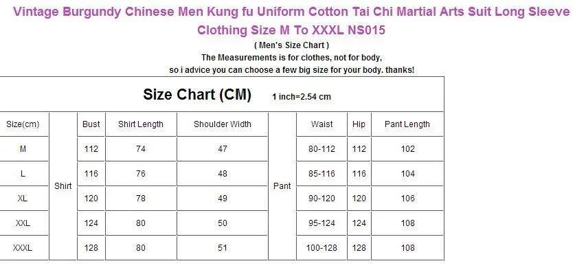 Бежевый Китайский Мужской традиционный костюм Тай Чи Хлопок кунг-фу форма для ушу длинный рукав Размер M L XL XXL XXXL NS012