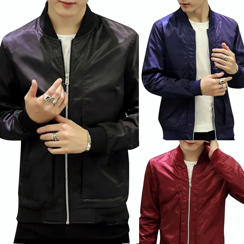 

HEFLASHOR Brand 2019 Spring Autumn Jacket Men Casual Solid Male Overcoat Fashion Streetwear overcoat Jacket Plus Size 4XL