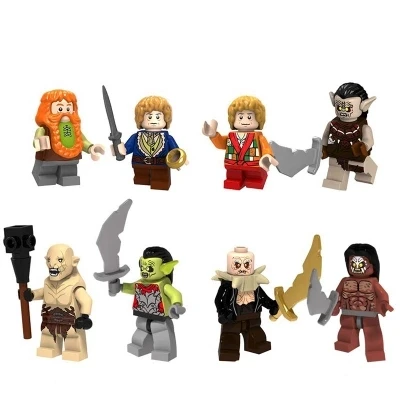 

Hobbit Lord Of The Rings Series Brinquedos Compatible Playmobil City Parts Mini Figures Building Block Original Toys