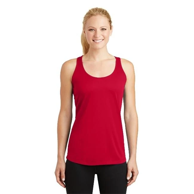 Sport-Tek LST356 Ladies PosiCharge Competitor Racerback Tank True Red - Extra Large
