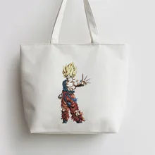 Сунь Укун Саян сюжеты из японского аниме тотализатор сумки сумка для покупок с персонажем из мультфильма школьная сумка многоразовый шоппер продуктовый мешок AN208