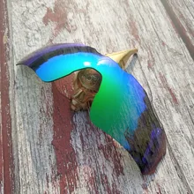 Glintbay Точная посадка поляризованные Сменные линзы для солнцезащитных очков для радаров оакли EV Path-изумрудно-зеленое зеркало