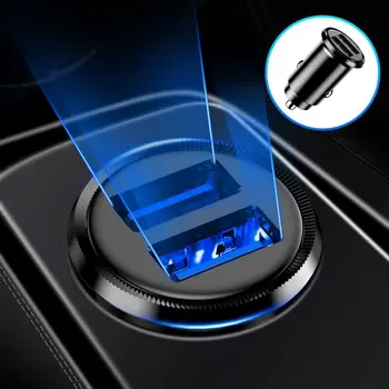 

2019 Mini USB Car Charger 3.1A Fast Car Charger For Dual USB Car Charger Adapter