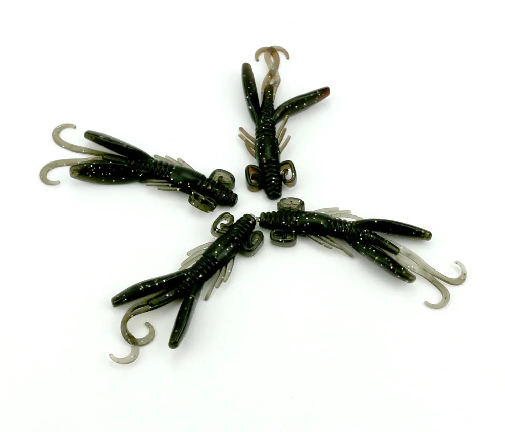 Big Sale 10pcs Simulaiton Artificial Maggot Grub Worm Soft Bait