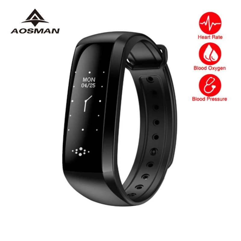Aosman gps reloj Монитор Сердечного Ритма Смотреть cardiaco импульса M2S Секундомер с блютус