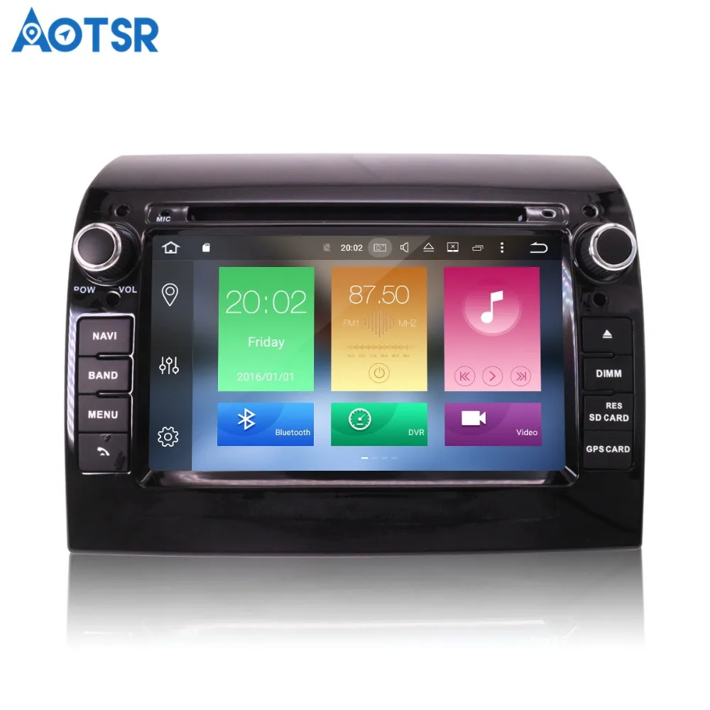 Top Aotsr Android 8.1 GPS navigation Car DVD Player For FIAT DUCATO 2011-2015 multimedia 2 din radio recorder 4GB+32GB 2GB+16GB 1