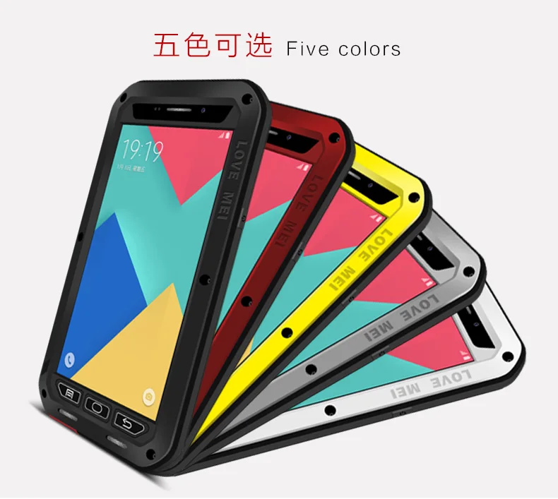 Мощный чехол Love Mei для Samsung Galaxy A9/A9000/A900F 6 0 дюйма водонепроницаемый ударопрочный