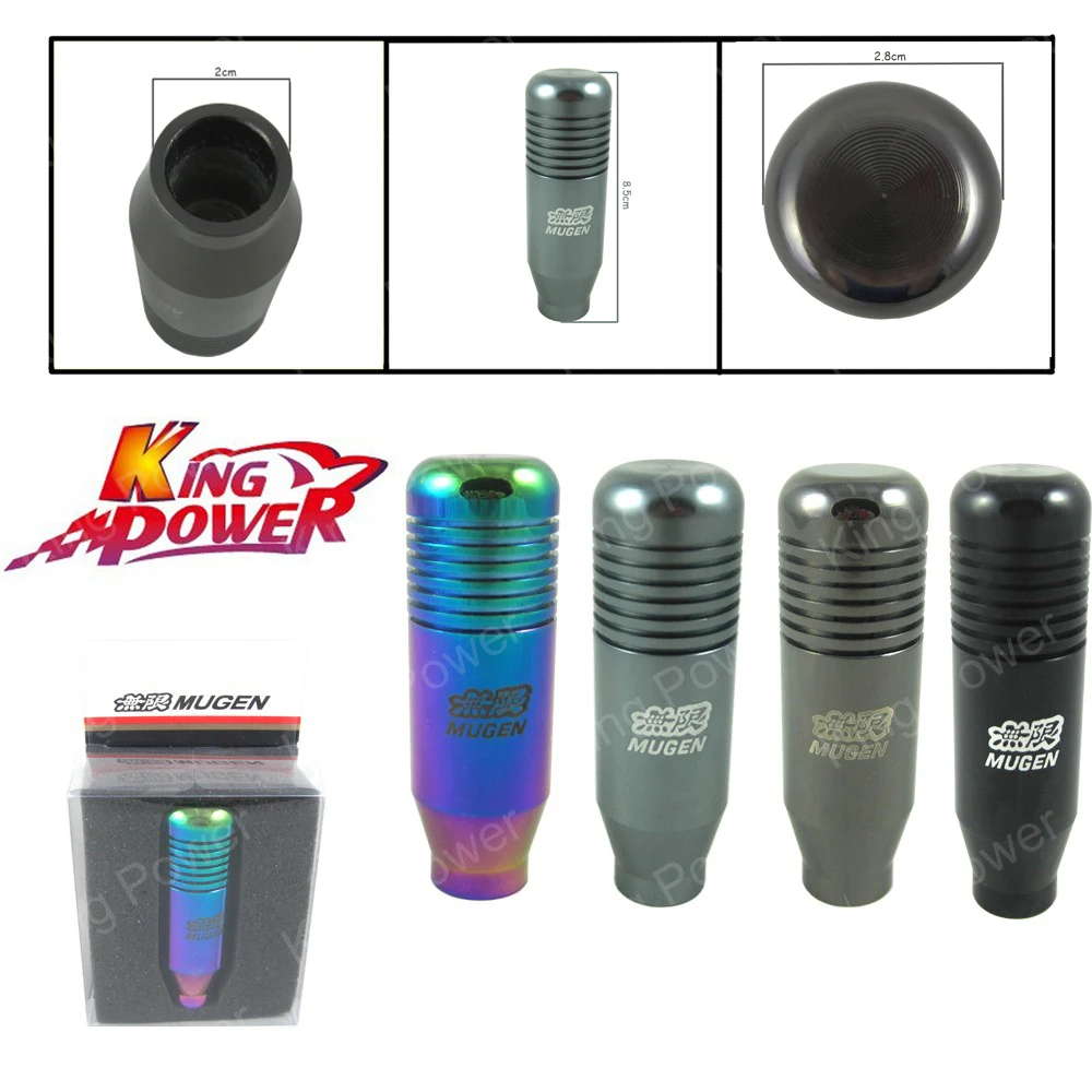 Free Shipping KP M10X1.5 Mugen Aluminum Gear Shift Knob for Honda Acura