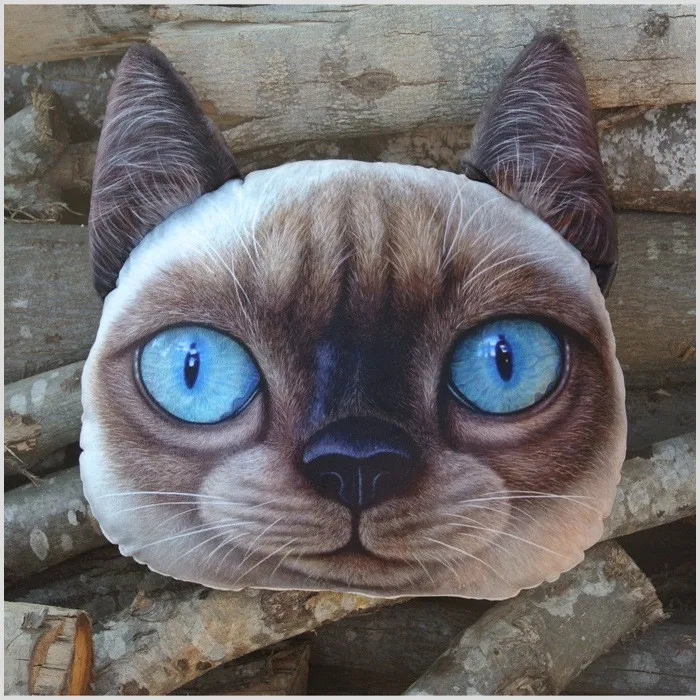 Creative 3D Cat Decorative Pillowcase Creative 3D Cat Decorative Pillowcase
