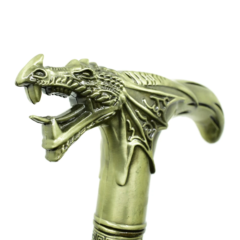 Трость Dragon Head для мужчин трость Дракон T ручка металлическая тростниковая модная
