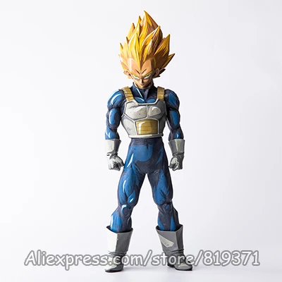 Фигурка Dragon Ball Z фигурку Super Saiyan vegeta аниме 2D Краски Цвет Figuras коллекционные игрушки подарок большой Размеры 1" 32 см - Цвет: BJT2D