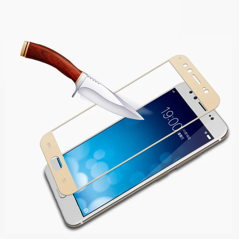 Закаленное стекло с полным покрытием для Vivo X9 V5 Plus защита экрана защитная пленка