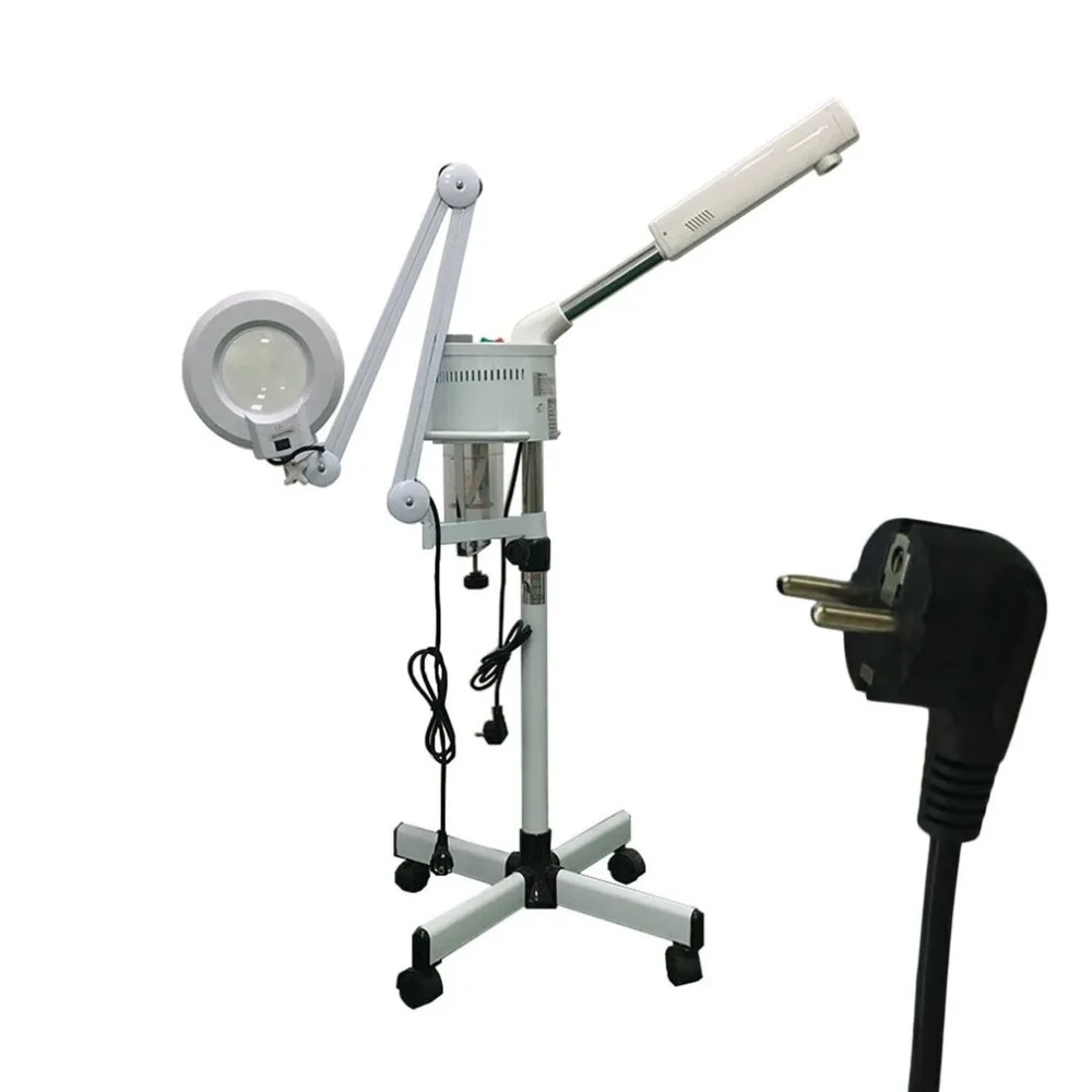 

Professional 2 In 1 Hot Facial Steamer Magnifying Lamp Beauty Equipment Humidifier Moisturizing Skin Care For Beauty Parlor Sell