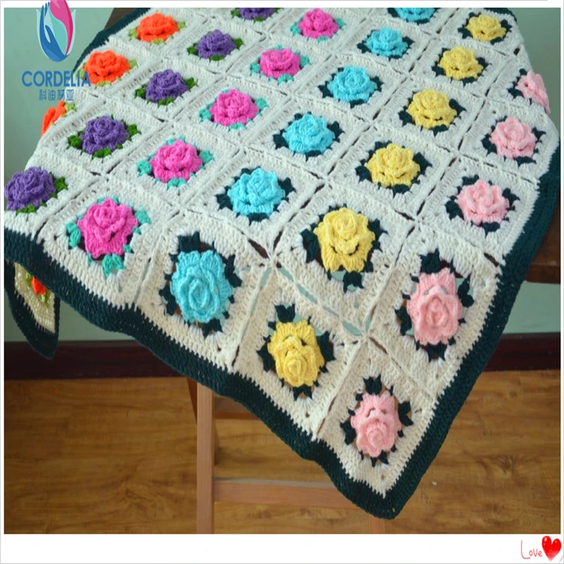 Couverture En Coton Tricote Colore De Luxe Europeen Couverture En Crochet Avec Fleurs 3d Pour Bebe Decoration Pour La Maison Livraison Gratuite Aliexpress Couverture En Coton Tricote Colore De Luxe Europeen Couverture En Crochet Avec Fleurs 3d Pour Bebe Decoration Pour La Maison Livraison Gratuite Aliexpress
