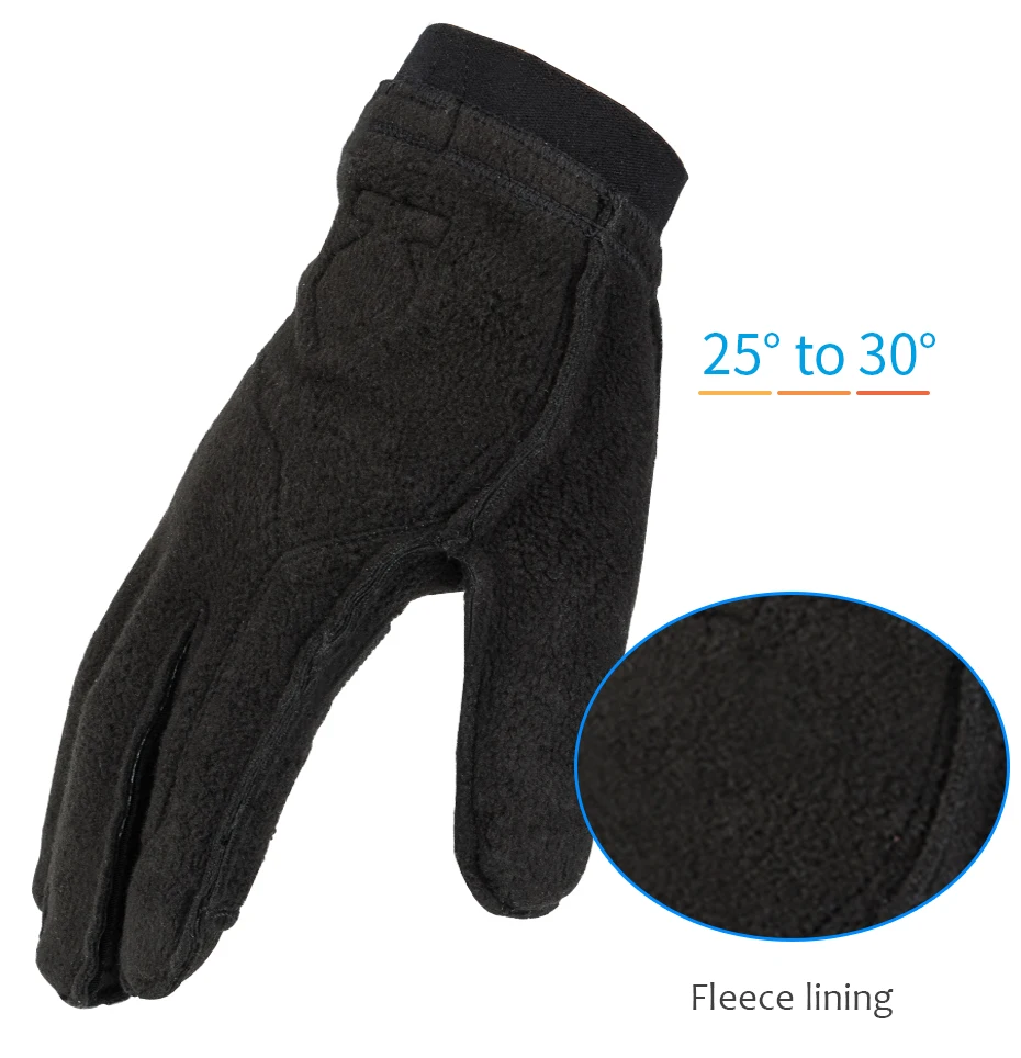 Зимние теплые мужские перчатки для велоспорта, водонепроницаемые велосипедные перчатки с сенсорным экраном, кожаные велосипедные перчатки для MTB женщин