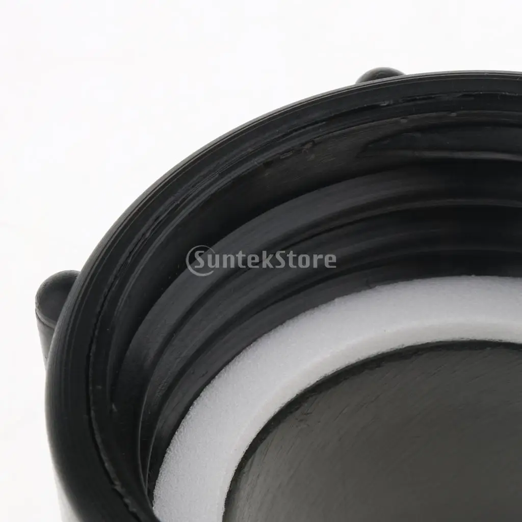 Solid 2' IBC Tote Tank Valve Adapter for DN50 BSP Thread Hose Pipe Plastic, Coarse Thread to Fine Thread