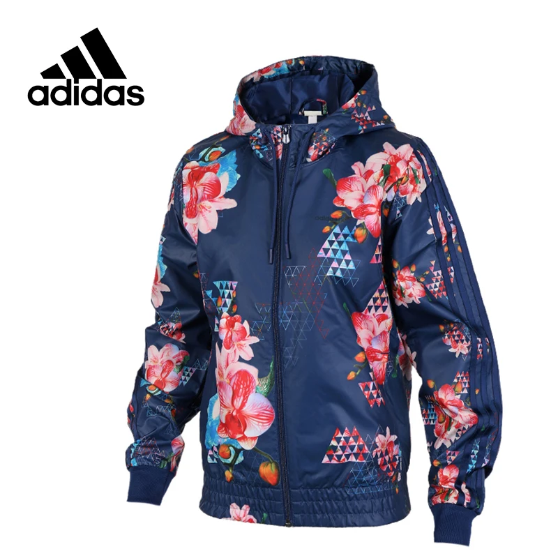 

Original New Arrival Official Adidas NOE Women's Jacket Windproof Hooded Sportswear
