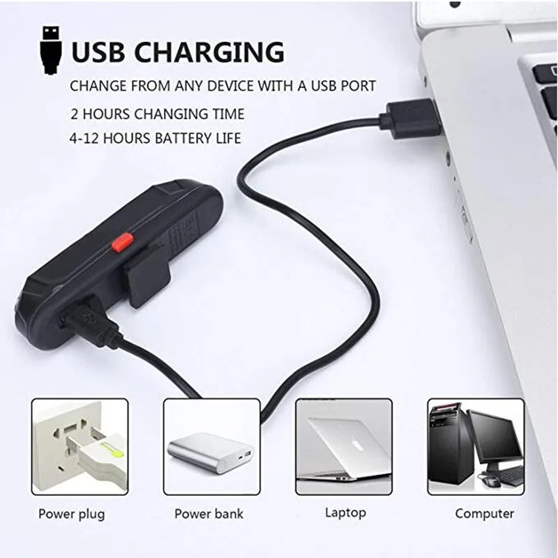Велосипедный задний Фонарь велосипедный водонепроницаемый фонарь USB